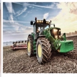 NORIMPEX diamantno slikanje – traktor 30 × 40 cm