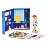 Petit Collage magnetisch aankleden voor kinderen