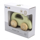 VIGA POLARB wooden push car green