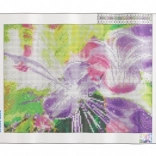 Malowanie diamentowe – magiczna skrzypaczka 30 × 40 cm