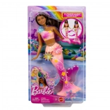 Barbie Mermaid Brunette – Blooming Flowers