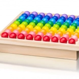 POPULAR Wooden Marble Game – Color Sudoku and Family Games