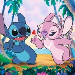 Puzzle TREFL Premium Plus Stitch & Angel 1000 pieces