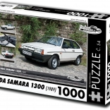 Puzzle RETRO-CARS: Lada Samara 1300 from 1989 - 1000 pieces