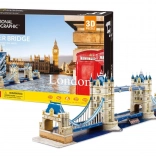 3D puzzle NATIONAL GEOGRAPHIC Tower Bridge – 120 pieces