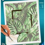 creart calming leaves schilderset