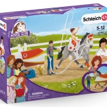 Mia Vaulting Training Set – SCHLEICH Horse Club Equestrian Training Set