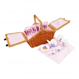 Picknickmand Romantik – theeservies voor kinderen small foot (30-delig)