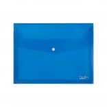 Prostorová složka s drukem A4 Opaline, modrá, balení 5 ks