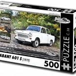 Puzzle RETRO-CARS Trabant 601 S (1979) 500 pieces