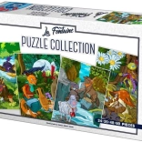 Puzzle La Fontaine’s Fables 4-in-1 (24, 35, 48, 60 pieces)