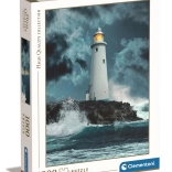 Puzzle 1000 pieces Lighthouse in a Storm CLEMENTONI