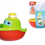 ABC badbootje met schuimbubbels