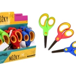 Dječje školske škare 13 cm s gumenim držačem