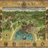 Puzzle HARRY POTTER Hogwarts Map 1500 pieces Ravensburger