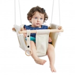 Kids' cotton textile swing 2KIDS TOYS, beige