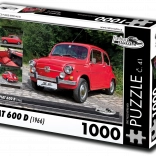 Puzzle RETRO-CARS Fiat 600 D (1966) – 1000 pieces