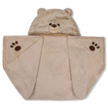Warm Blanket with Hood Bear Cozy Noxxiez