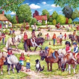 GIBSONS Puzzle Shetland Pony Club 1000 pieces
