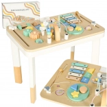 Children's Montessori activity table LULILO LUDO – mint