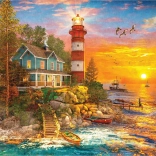 Island Lighthouse Puzzle 500 Pieces