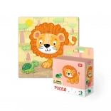 Lion puzzle 16 pieces