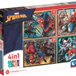 Puzzel Marvel 4-in-1
