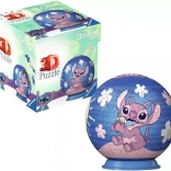 3D puzzleball DISNEY Stitch & Angel 54 pieces by Ravensburger
