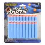 Foam suction-cup darts 7 × 1.3 cm, 20 pcs