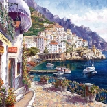 Puzzle Afternoon in Amalfi 2000 pieces SCHMIDT