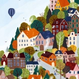 Puzzle Forest City 1000 pieces PIECES & PEACE