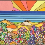 Puzzle Stone Flowers in Hawaii 1000 Pieces