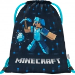 skoletaskepose MINECRAFT Blue Axe