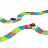 Glowing Race Track with LED Car