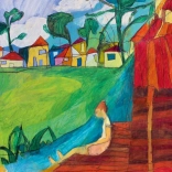 Puzzle Daily Life: By the River 1000 Pieces