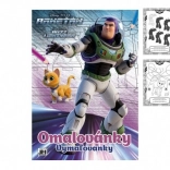 Coloring Book Rocket Guy A4