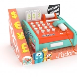 Wooden cash register for kids