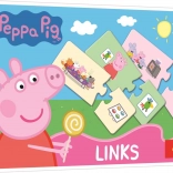 Peppa malac kirakós játék 14 pár