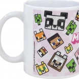 Ceramic Mug 325 ml Minecraft Pink
