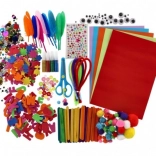 Kit créatif pour enfants dans une boîte en plastique 12 × 21 × 12 cm