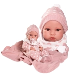 Erika - Realistic Baby Doll with Full Vinyl Body 42 cm