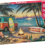 Puzzle Life in the Caravan 500 Pieces
