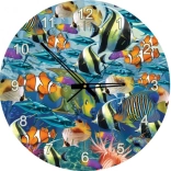 Puzzle Clock World of Sea Fish 570 Pieces