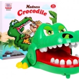 Arcade game "Crocodile at the Dentist" for kids 3+ Interactive toy + 3 game modes Toothache Reflex Memory