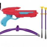 Farverig plastarmbrøst med sugekoppepile