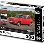 RETRO-CARS Puzzle Fiat 127 500 Pieces