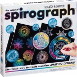 Spirograph Scratch & Shimmer kreativt sæt til mandalaer