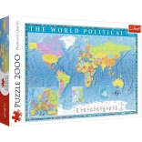 2000-Piece Puzzle – Political World Map