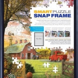 Black Aluminum Snap Frame for Puzzle 48.89x67.63 cm