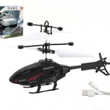 RC helikopter kézmozdulattal vezérelhető és USB-s töltéssel, 16 cm